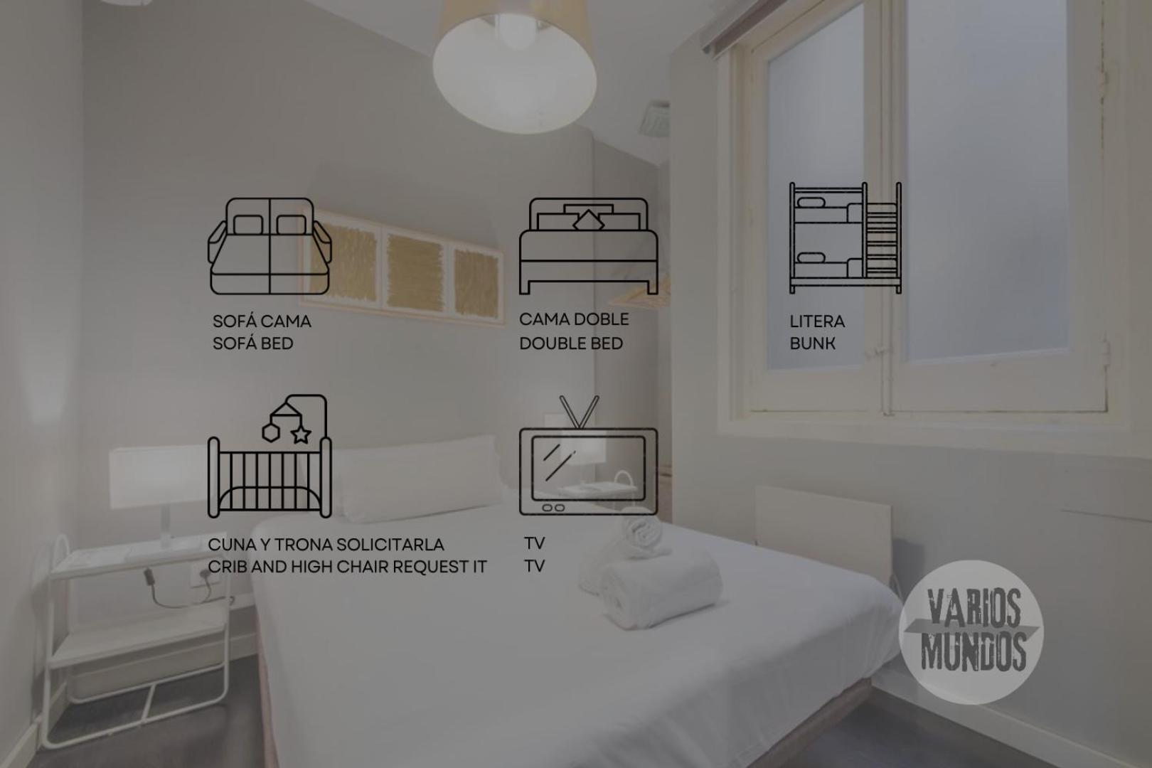 Great Apt Para 6Pax In The Heart Of Madrid Center Екстер'єр фото